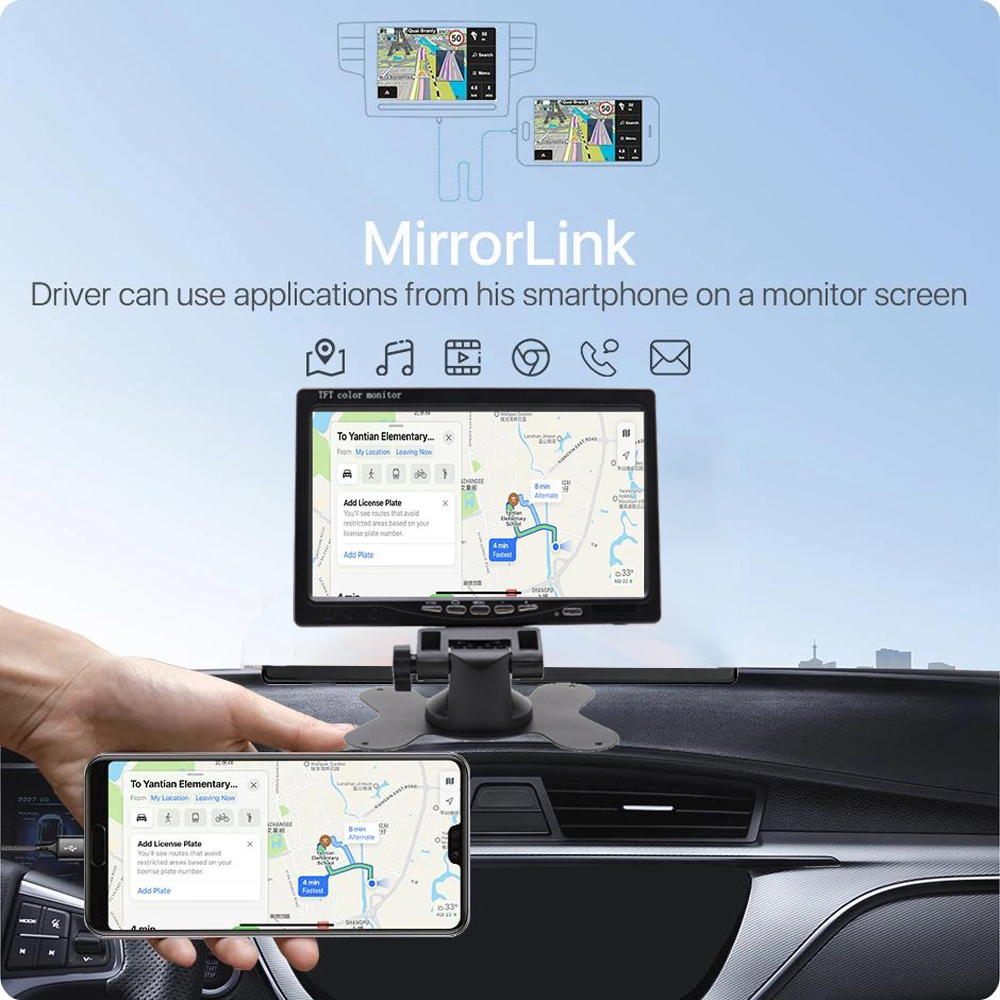 Sms Driver 720P 4-CHANNEL AHD GPS Truck Dvr for Vehicle with SMS Driver